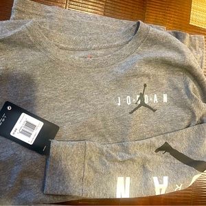 Air Jordan boys long sleeve tshirt